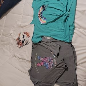 Lot of 3 Girls shirts (Size L/XL)